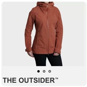 Kuhl womens “outsider” lightweight jacket, large
